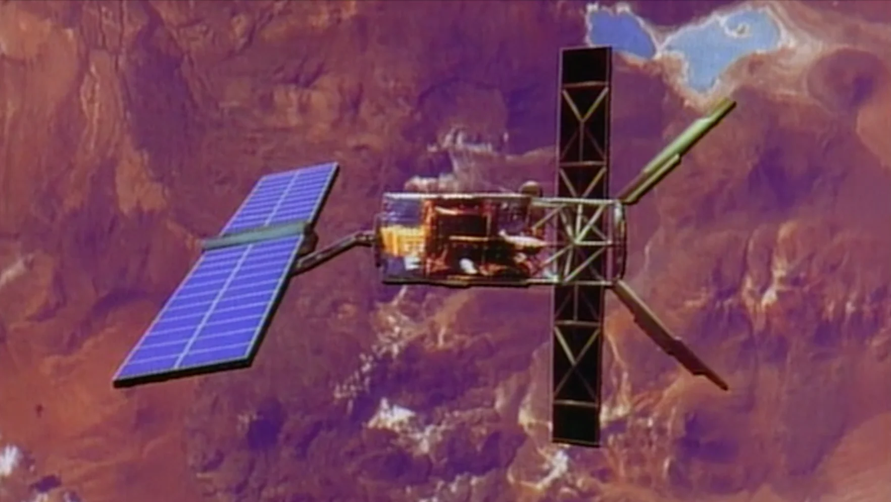 An illustration of the Earthrise One space station.